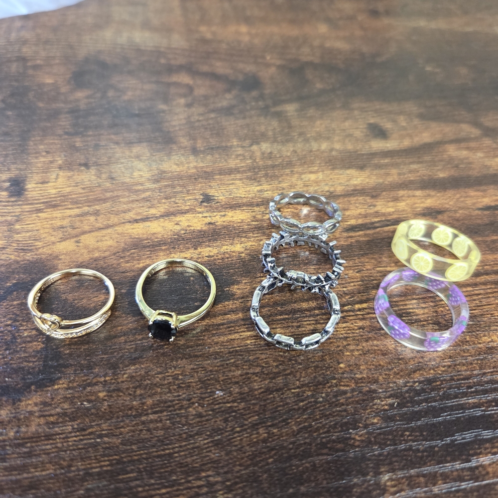 BOGO💖Gold Plated Size 8 Ring Collection